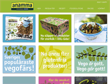 Tablet Screenshot of anamma.eu